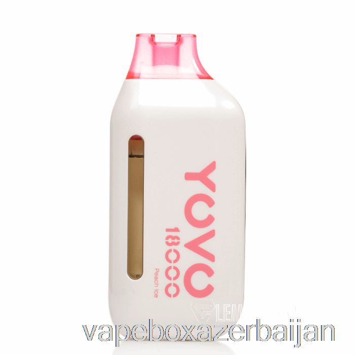 Vape Azerbaijan Yovo Ultra 18000 Disposable Peach Ice